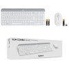 Logitech Slim Wireless Keyboard and Mouse Combo MK470 - OFFWHITE - CZE-SKY INT'L - INTNL