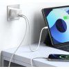 iPEAX GaN síťová nabíječka 25W (USB-C + USB-A) BÍLÁ