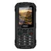 Evolveo StrongPhone Q1, vodotěsný odolný Dual SIM telefon, černý