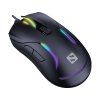 Sandberg LightFlow 6D Gamer Mouse, herní myš, 3600dpi, LED podsvícení, černá