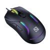 Sandberg LightFlow 6D Gamer Mouse, herní myš, 3600dpi, LED podsvícení, černá