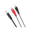 PremiumCord Kabel Jack 3.5mm-2xCINCH M/M 15m