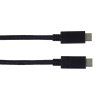 PremiumCord USB-C kabel ( USB 3.1 generation 2, 3A, 20Gbit/s ) černý, 0,5m