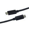 PremiumCord USB-C kabel ( USB 3.1 generation 2, 3A, 20Gbit/s ) černý, 0,5m