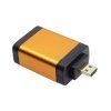 PremiumCord Adapter HDMI Typ A samice - micro HDMI Typ D samec, oranžová