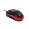 Genius DX-123 Sunshine Red drátová 1200 dpi USB černočervená