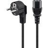 PremiumCord Kabel síťový 230V k počítači 2m