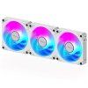 Gigabyte ventilátor AORUS EZ CHAIN FAN ICE 3-PACK, 3x120mm, bílá