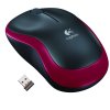 Logitech Wireless Mouse M185 červená