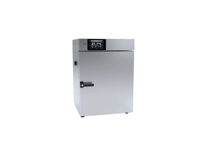 Laboratórna sušiareň SLW 75 SMART – 76 L, nútená cirkulácia (Povrchová úprava Plech z nehrdzavejúcej ocele s povrchovou úpravou „linen finish“)