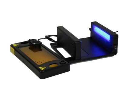 Transiluminátor runVIEW Base Station s bluVIEW vrchnákom