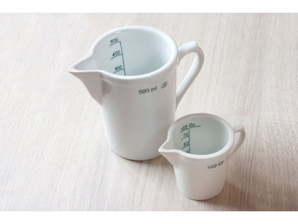 Porcelánova odmerka s vnútornou stupnicou (Objem / Veľkosť 1000 ml)