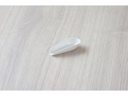 Porcelánová lodička na váženie, dĺžka 37 mm (Objem / Veľkosť dĺžka 64 mm)