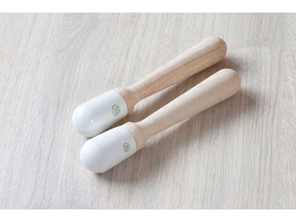 Tĺčik trecí s drevenou rukoväťou glazovaný (Objem / Veľkosť dĺžka 245 mm)