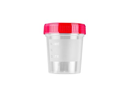 Odberová nádoba na moc 120 ml bez etikety