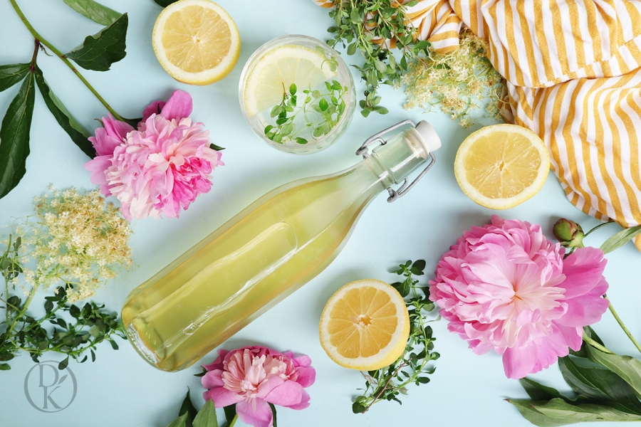 Bezový sirup s tymiánem