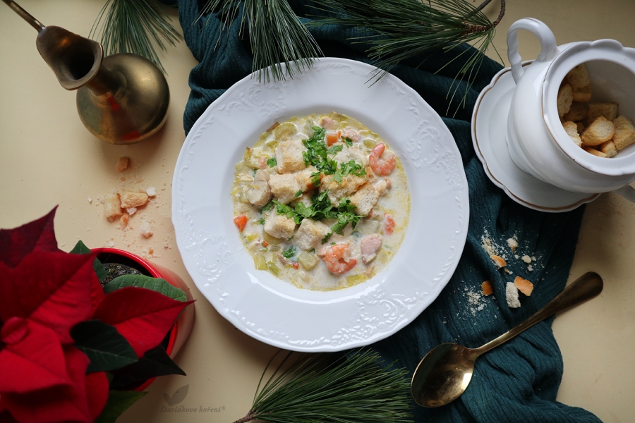 Sváteční rybí polévka