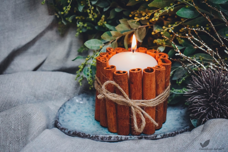 Svíčka se skořicí