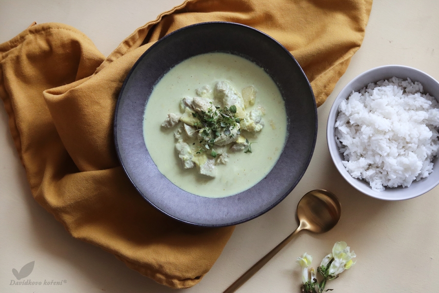 Jednoduché smetanové kari