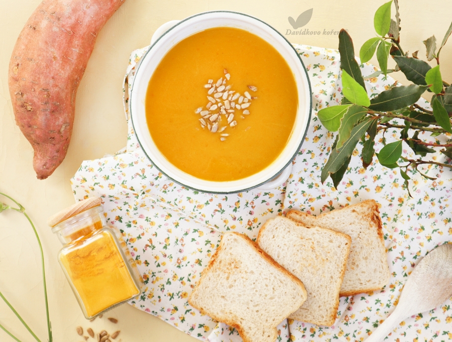 Batátová krémová polévka