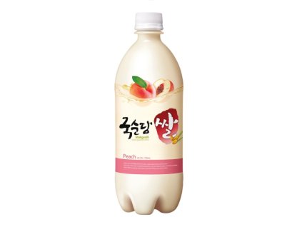 Makgeolli Kook Soon Dang rýžové víno broskvové 750ml