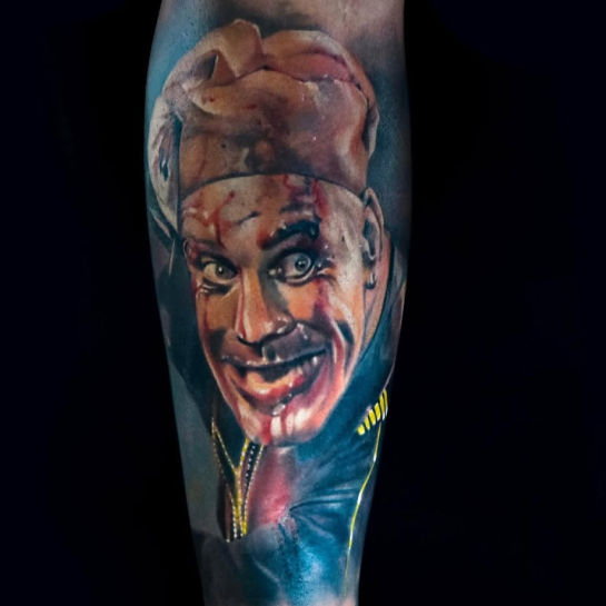 Tetování od Lukáše 'Monstera' Poláčka