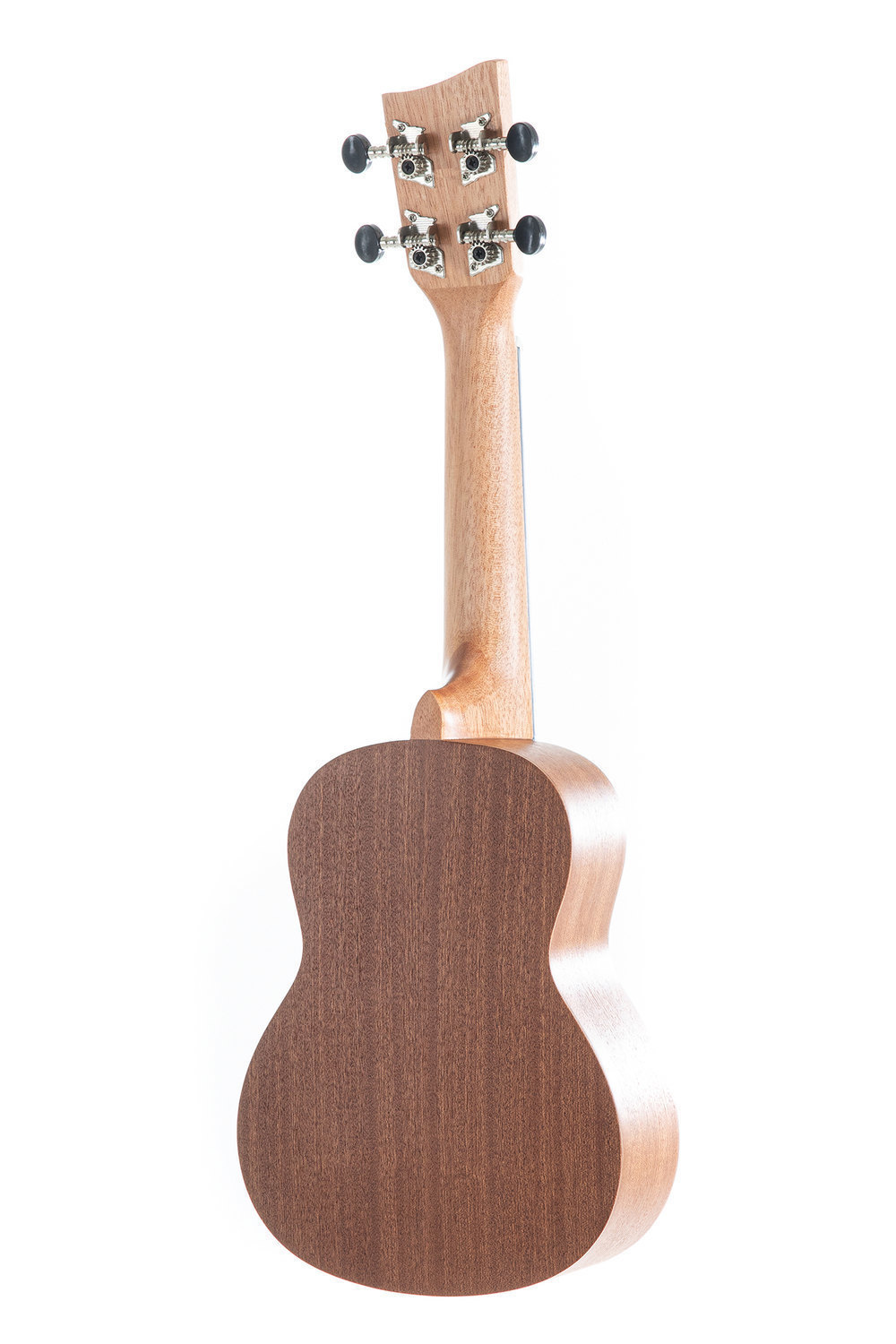 Sopránové ukulele, spodní deska sapelli mat.