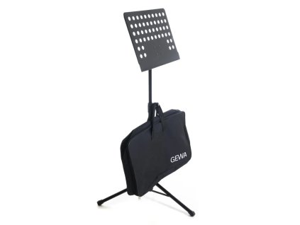 vyr 2419 Stojan na noty s derovanou deskou cerny taska Hudebniny kMusic cz