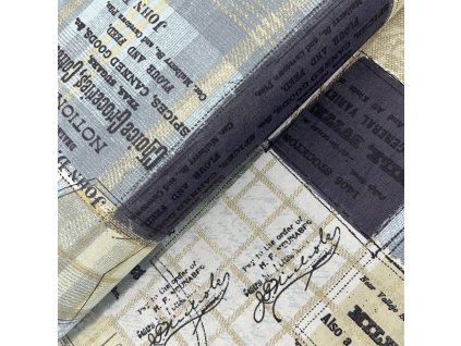 Ervi Bavlnená látka/plátno š.240 cm - Sherlock-70051-3, metráž