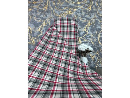 Ervi bavlna flanel š.240 cm vreckový vzor 21131-5, metráž