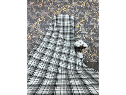 Ervi bavlna flanel š.240 cm vreckový vzor 21131-6, metráž