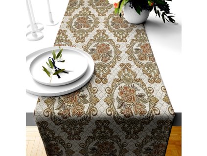 Ervi Gobelinový běhoun na stůl Asetat-390 (Rozměr 20 x 120 cm)