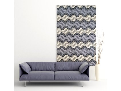 Ervi nástěnný gobelín Nehir levandulový (Rozměr š:80 x v:100 cm)