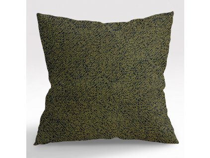 Ervi povlak na polštář dekorační - DMS V7 - khaki (Rozměr 30 x 50 cm)
