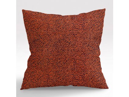 Ervi povlak na polštář dekorační - DMS V9 - oranžový (Rozměr 30 x 50 cm)