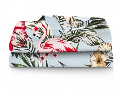 Ervi bavlněné prostěradlo - dovolená na Havaji (Rozměr 140x240 cm)