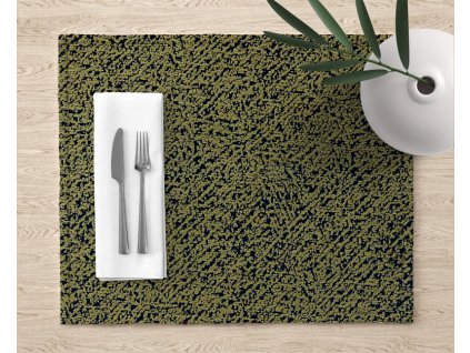 Ervi dekorační prostírání na stůl - DMS V7 - khaki (Rozměr 30 x 40 cm)
