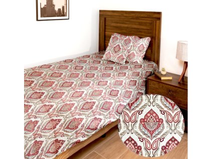 Ervi Gobelínový přehoz na postel jednolůžko/dvoulůžko - Asetat 240 (Rozměr 140x200 cm, povlak na polštář 45x45 cm)