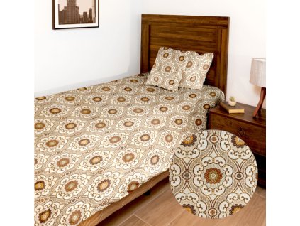 Ervi Gobelínový přehoz na postel jednolůžko/dvoulůžko - Asetat 330 (Rozměr 140x200 cm, povlak na polštář 45x45 cm)