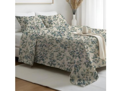 Ervi Gobelínový přehoz na postel jednolůžko/dvoulůžko - Přírodní krása (Rozměr 140x200 cm)