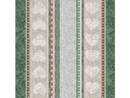 Mirella ubrus PVC M-201 C 140 cm x 20m (Barva Zelená, Vzor Designový)