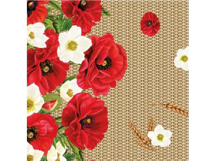 Mirella ubrus PVC M-149 B new - Role 140 cm x 20m (Barva barevná, Vzor Květinový)