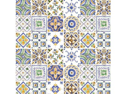 Mirella ubrus PVC M-191A 140 cm x 20m (Barva barevná, Vzor Geometrický)