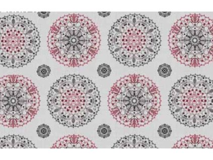 Ubrus PVC DC- 4000B 140 cm x 20m (Barva barevná, Vzor Geometrický)