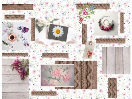 Mirella ubrus PVC M-067A 140 cmx 20m (Barva barevná, Vzor Designový)