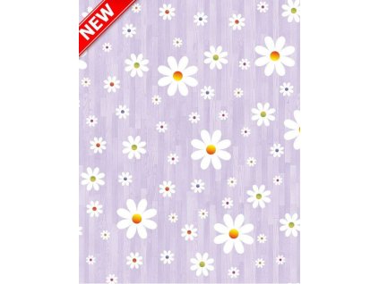 Ubrus PVC M-105C 140 cm x 20m (Barva barevná, Vzor Květinový)