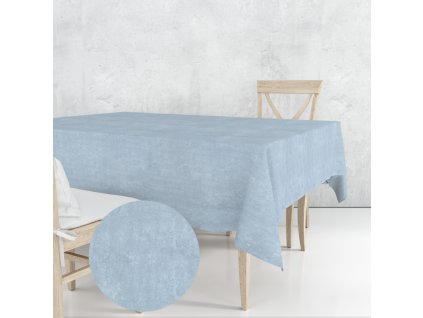 Ervi dekorační ubrus na stůl čtvercový - samet Světle modrý (Rozměr 40x40 cm)