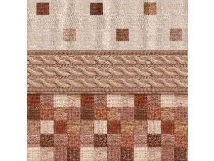 Dekorama ubrus PVC D-212B 140 cmx 20m (Barva barevná, Vzor Geometrický)