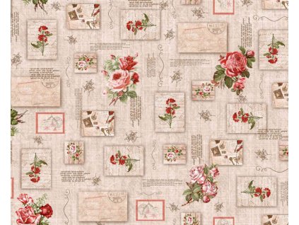 Mirella ubrus PVC M-120 B 140 cm x 20m (Vzor Designový)