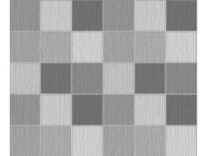 Ubrus PVC M-202 E role 140 cm x 20m (Barva barevná, Vzor Kostkový)